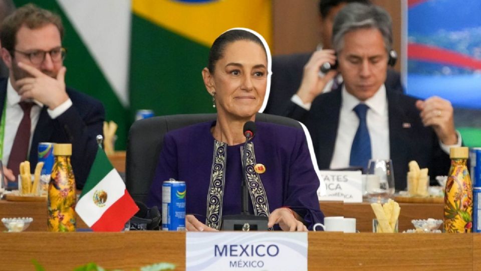 La presidenta Claudia Sheinbaum participó en el G20.