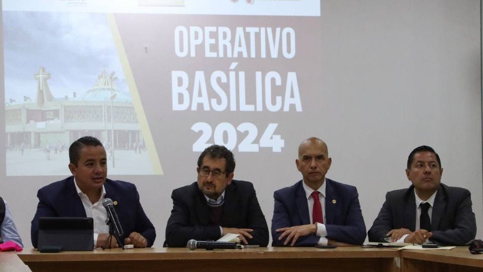 Autoridades de la CDMX alistan el operativo Basílica 2024.