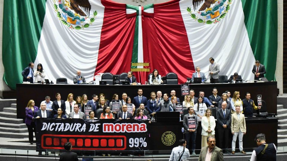 Sesión de la Cámara de Diputados sobre los organismos autónomos.