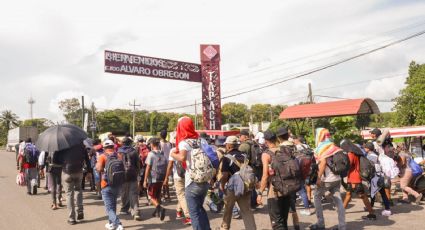 CNDH acompaña a caravana migrante; rechaza que áreas de atención estén debilitadas