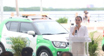 Ana Paty Peralta pone en marcha unidades verdes, primeras en Quintana Roo