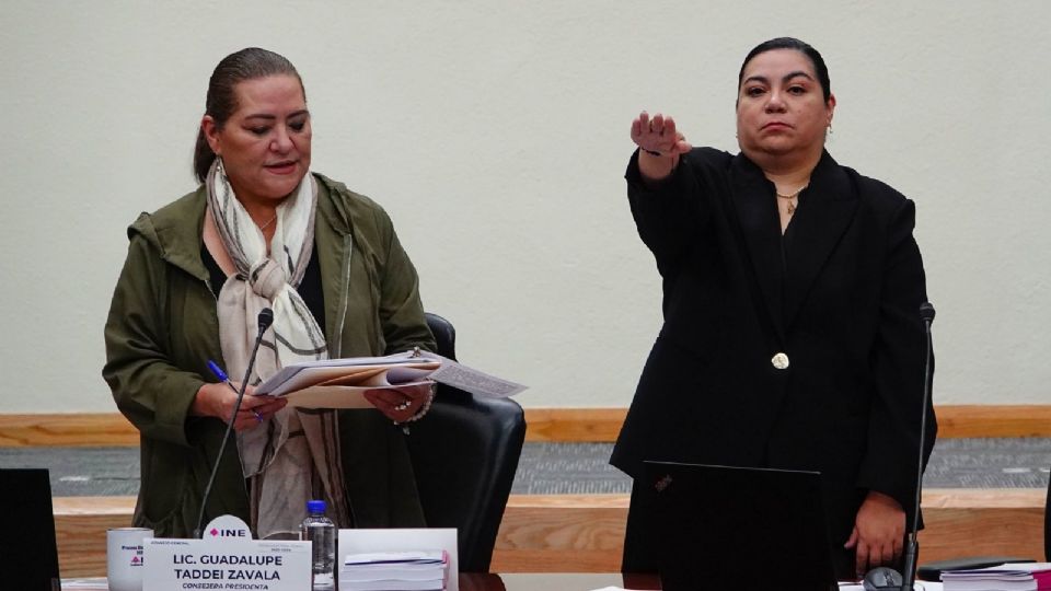 La presidenta del Instituto Nacional Electoral, Guadalupe Taddei Zavala, confirmó la salida de la secretaria.