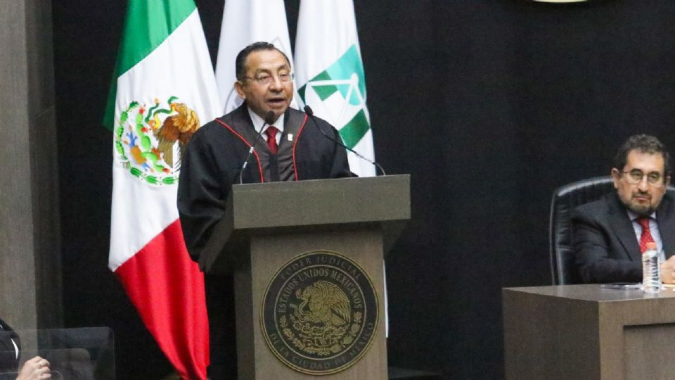 Rafael Guerra Álvarez, presidente del poder judicial de la Ciudad de México.