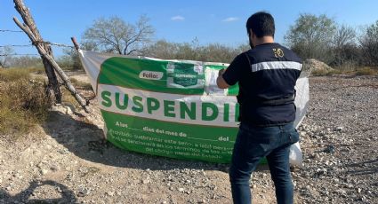 Secretaría de Medio Ambiente suspende extracción de material pétreo en Ciénega de Flores