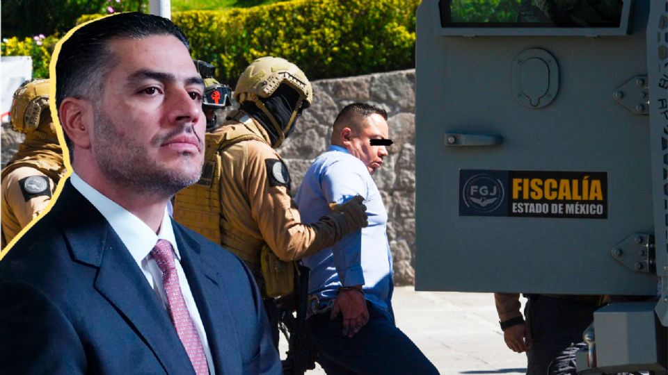 Omar García Harfuch, secretario de Seguridad y Protección Ciudadana, comparece en comisiones del Senado.