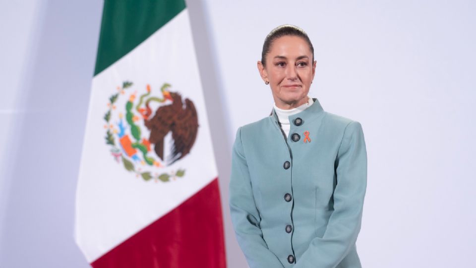 La presidenta Claudia Sheinbaum hizo un llamado a defender los derechos de las mujeres.