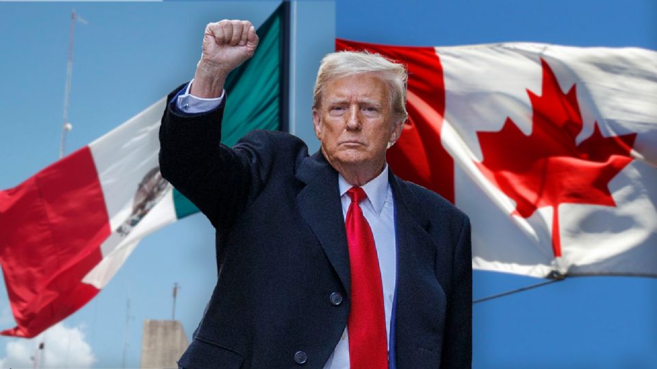 Donald Trump dice que EU subsidia a México y Canadá con la actual política económica, por lo que 'los aranceles son hermosos'