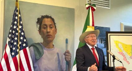 Ken Salazar recomienda a Claudia Sheinbaum invertir en seguridad en estados expulsores de migrantes