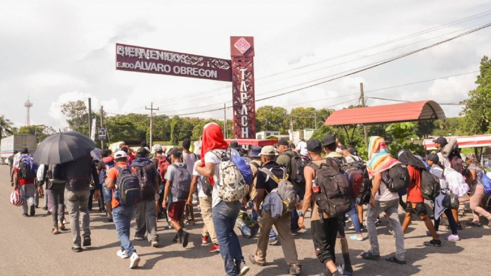 El organismo nacional ha brindado acompañamiento a las personas que integran dicha caravana.