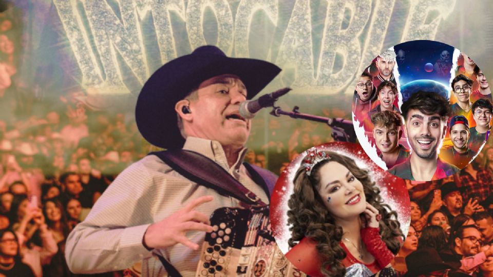 Intocable, Tatiana y el show de El Mundo de Fede son solo algunos de los espectáculos programados para el último mes del año.