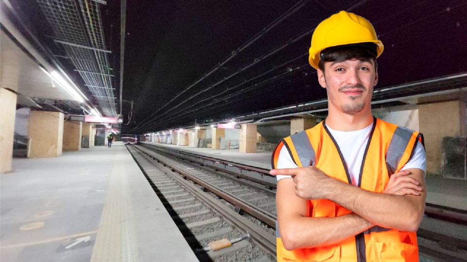 Las obras de remodelación de la Línea 1 del Metro de la CDMX continúan.