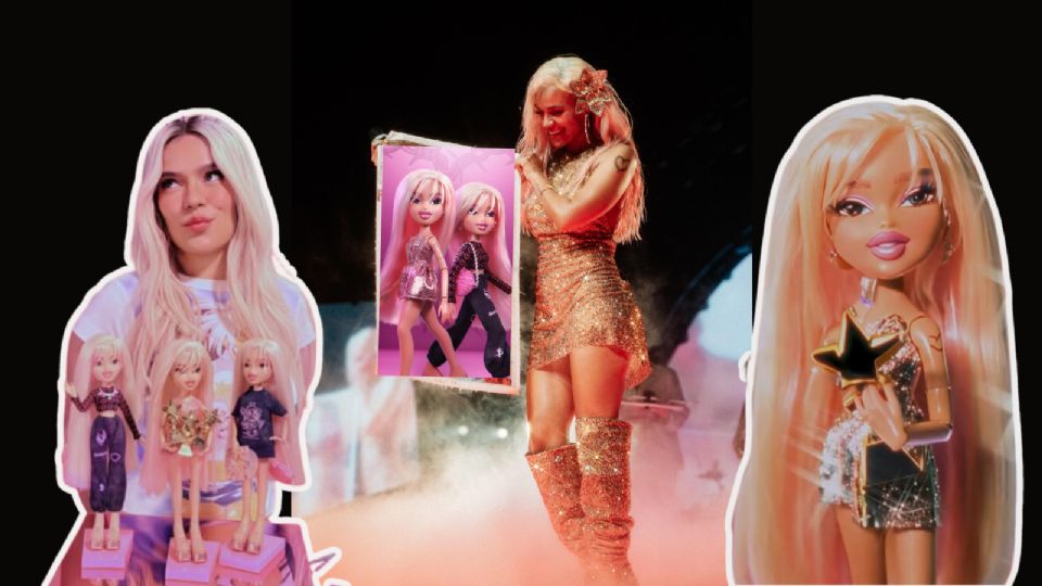 La muñeca Bratz de la muñeca es histórica debido a que la marca nunca había colaborado con una artista musical.