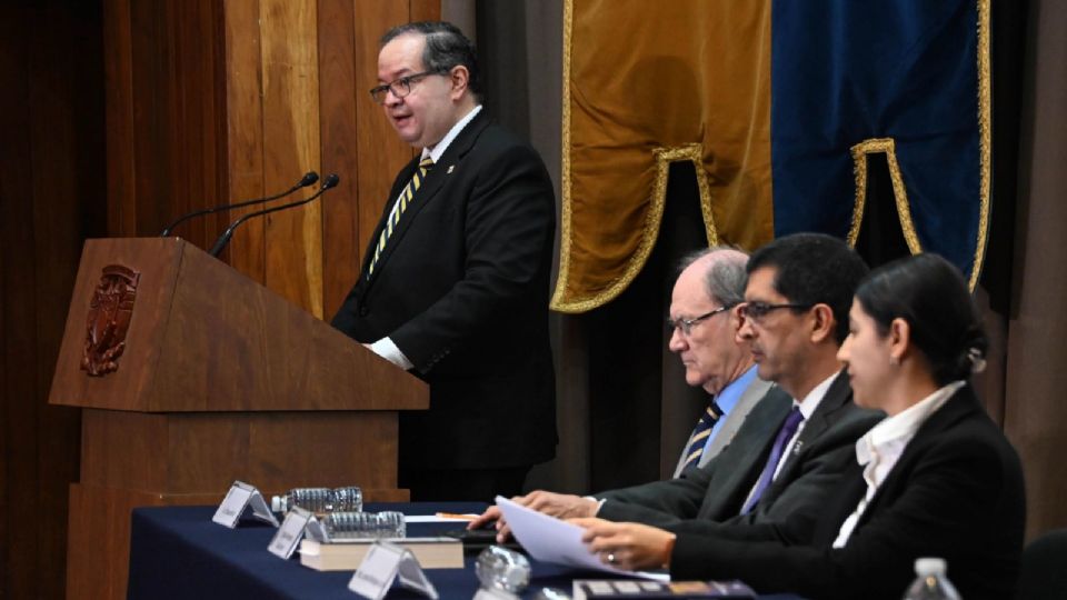 Leonardo Lomelí manifestó que la ceremonia refleja los principios guías de la UNAM