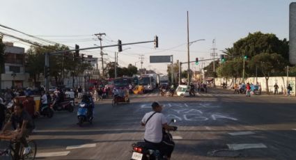 Desquiciada la vialidad en Xochimilco por manifestantes