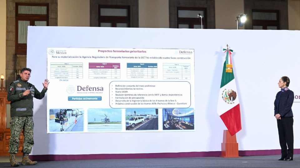 Gobierno de Sheinbaum anuncia inversión de 157 mdp para la construcción de trenes del AIFA y Maya.