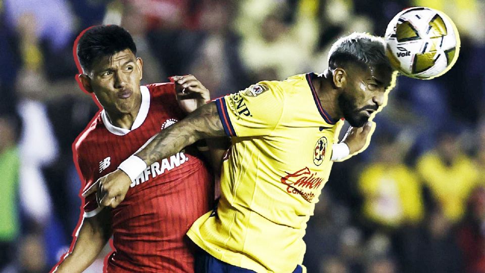 América venció 2 a 0 al Toluca en la ida de los cuartos de final.