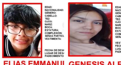 Lanzan alerta Amber por dos menores de edad desaparecidos en Monterrey