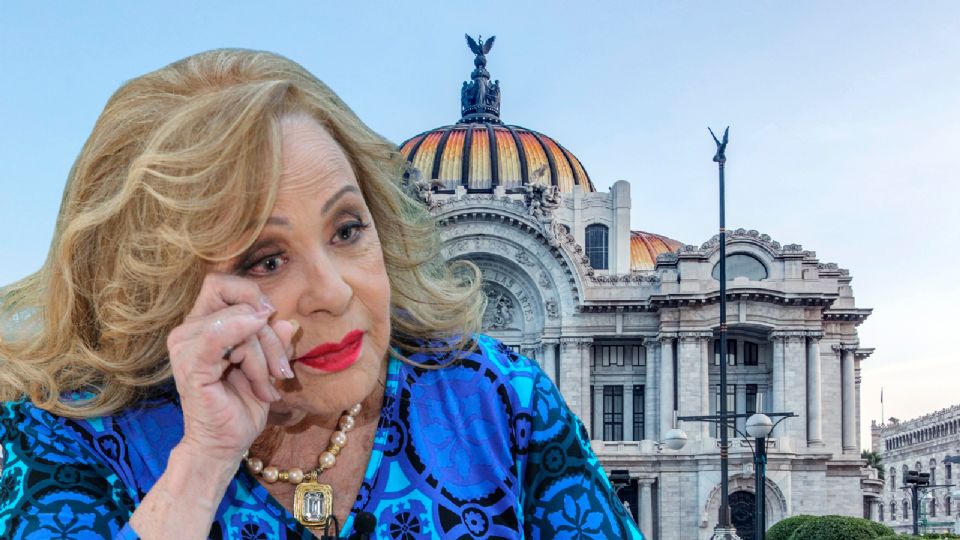 Homenaje luctuoso a Silvia Pinal en Bellas Artes.