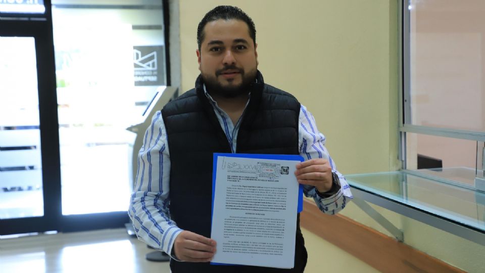 Miguel Ángel García Lechuga, diputado del PAN.