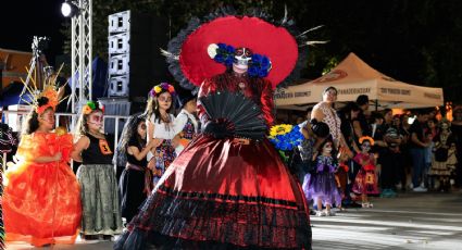 Guadalupe ilumina su centro histórico con el primer desfile de Día de Muertos en el Catrina Fest