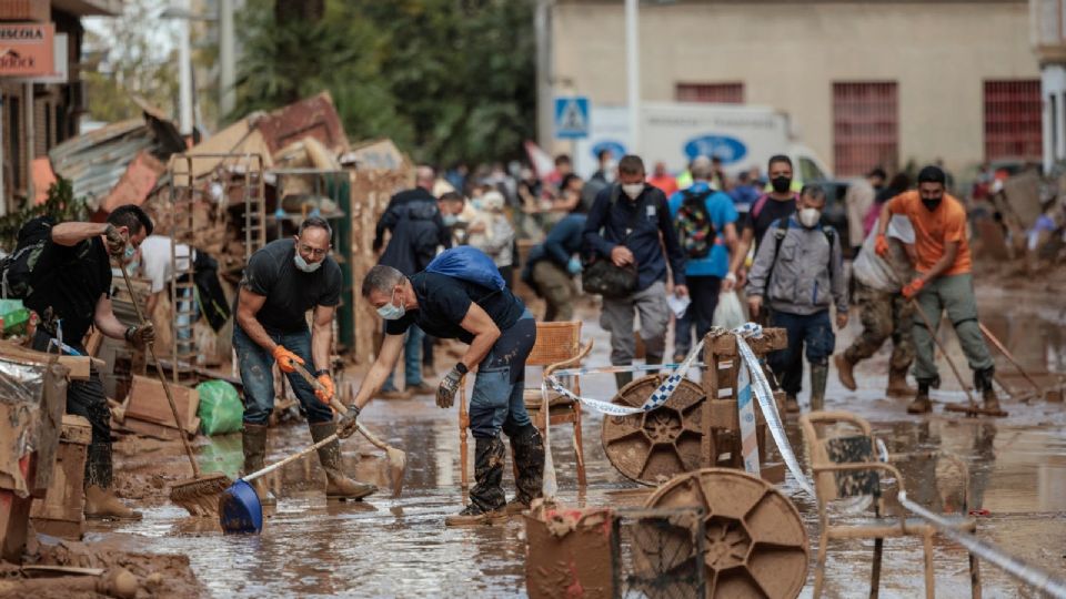 Afectaciones en Valencia.