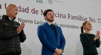 Inaugura Claudia Sheinbaum nueva unidad de medicina familiar en Nuevo León