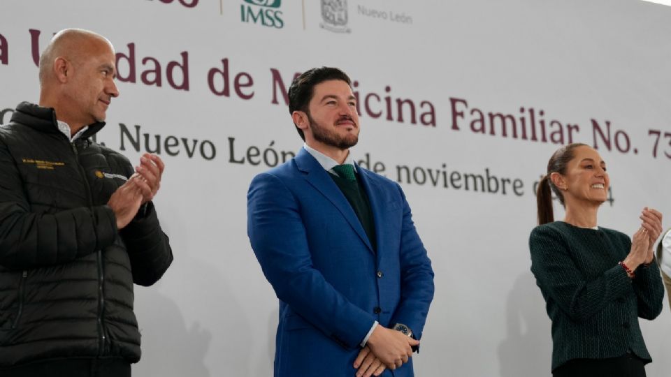 Inauguración de la Unidad de Medicina Familiar Número 73 del IMSS en San Nicolás.