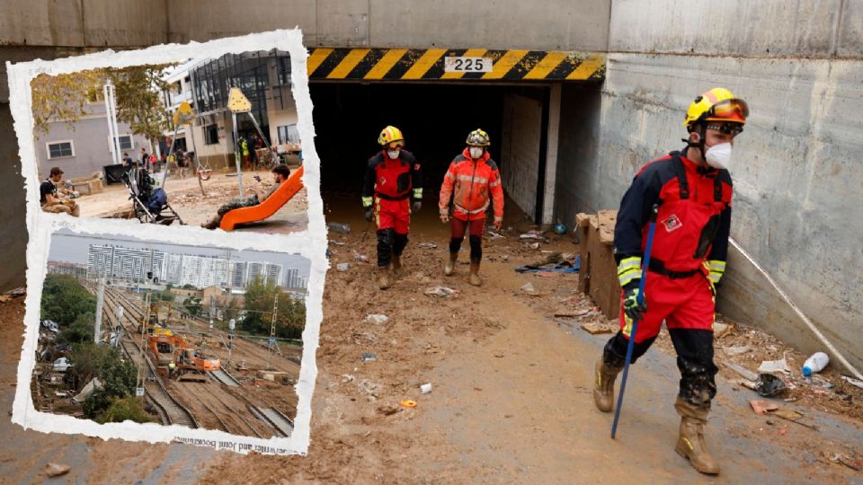 Las lluvias en España siguen causando estragos, no solo en Valencia, sino también en Barcelona y otras regiones.