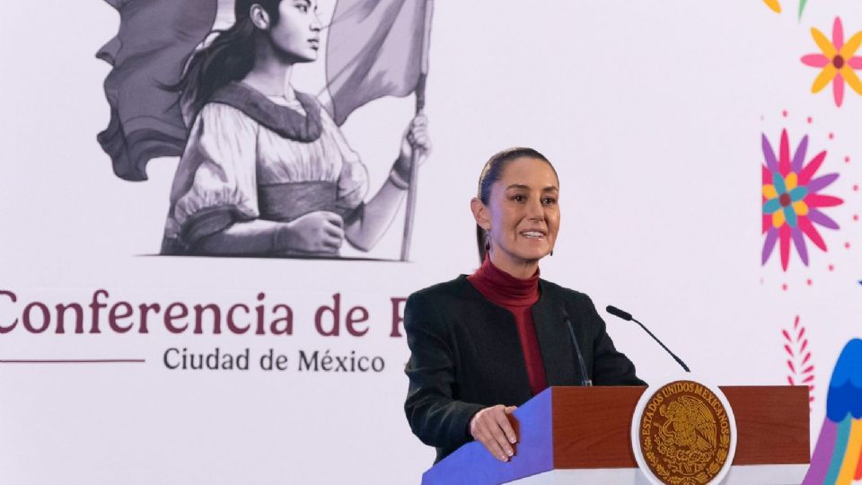 Claudia Sheinbaum, presidenta de México.