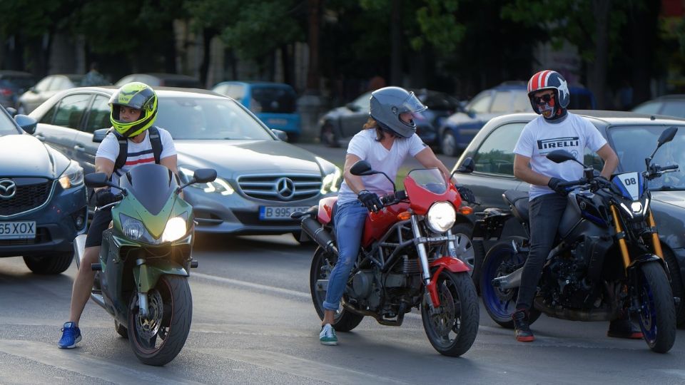 Todas las motocicletas  fueron llevadas a un depósito vehicular.