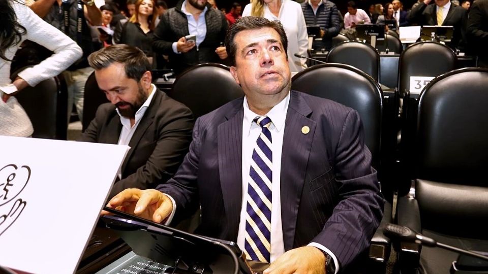 Pedro Haces, diputado por Morena.