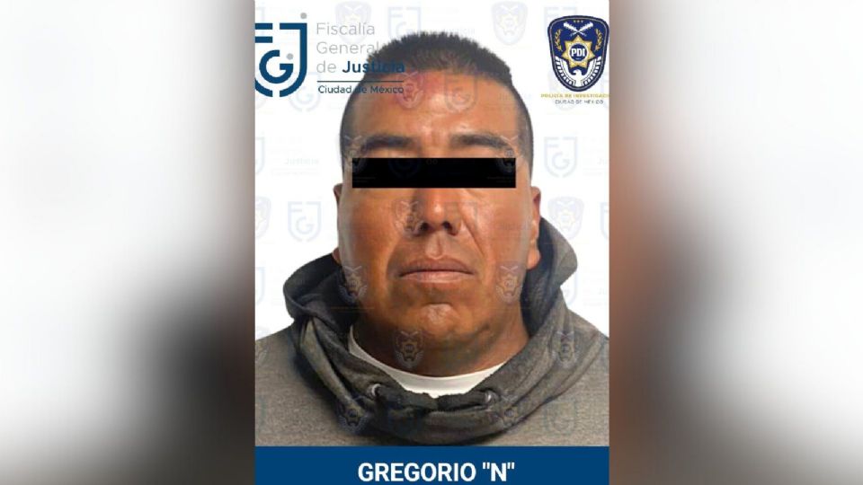 Gregorio N, fue detenido por el delito de feminicidio.