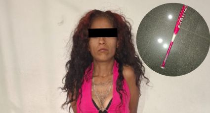 Mujer golpea a su vecino con un bate de beisbol en Guadalupe, ya fue detenida