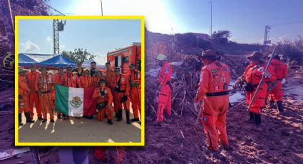 Mexicanos Topos Azteca Birta ayudan en labores de rescate en Valencia tras paso de la DANA | VIDEO