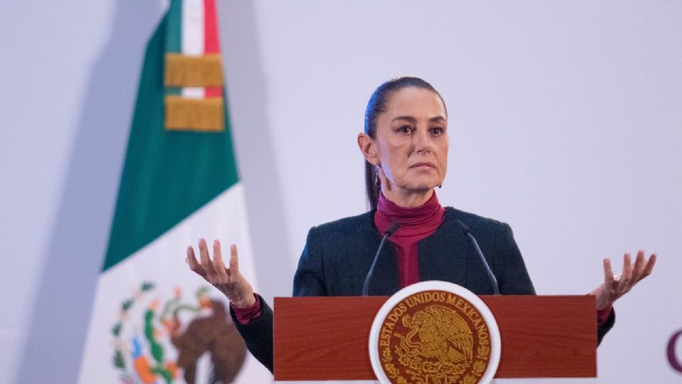 Claudia Sheinbaum Pardo, presidenta de México.