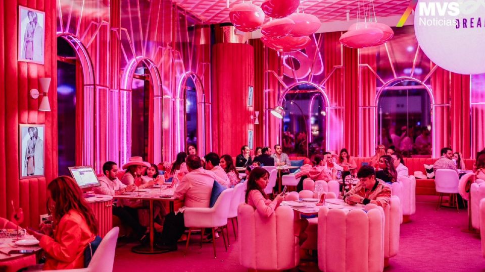 El restaurante Barbie Dream Lounge está ubicado en San Pedro Garza García.