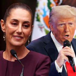 Trump: Sheinbaum aceptó detener la migración a través de México