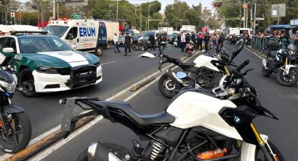 Motociclistas, los que más mueren en hechos de tránsito en CDMX