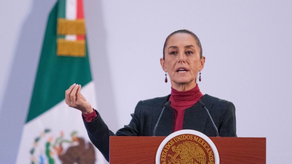 Claudia Sheinbaum Pardo, presidenta de México.