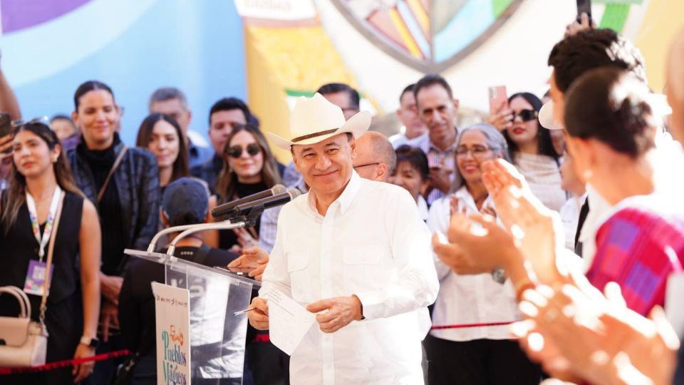 los gobernadores de Sonora y Baja California Sur, Alfonso Durazo Montaño y Víctor Castro Cosío encabezaron el evento