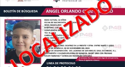 Policías de Escobedo localizan a menor extraviado