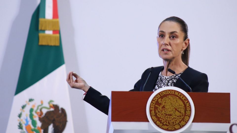 Claudia Sheinbaum Pardo, presidenta de México.