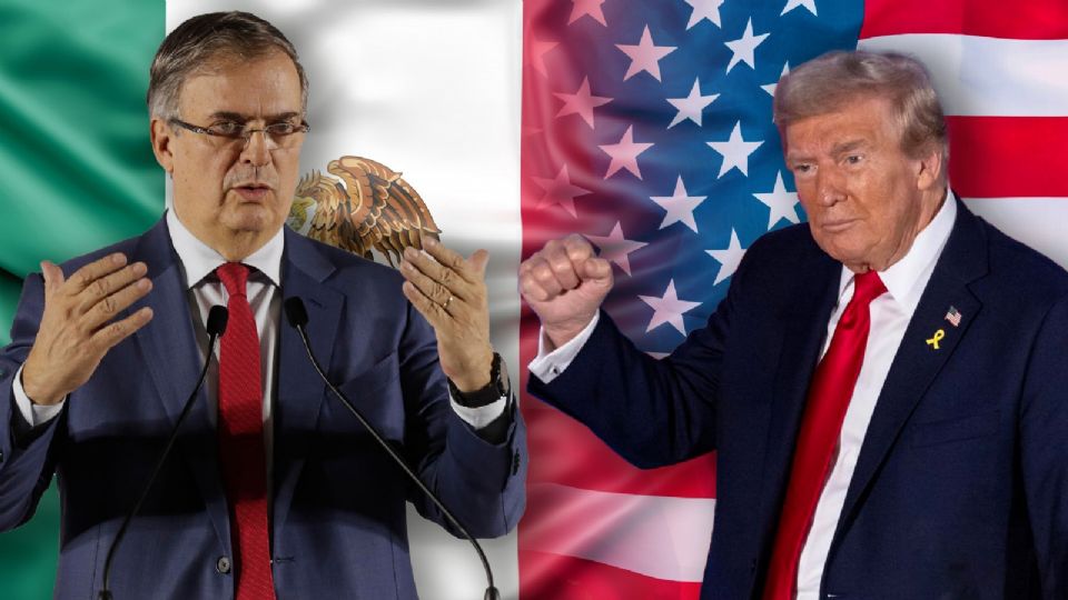 Marcelo Ebrard se dice optimista y listo para trabajar con Trump.