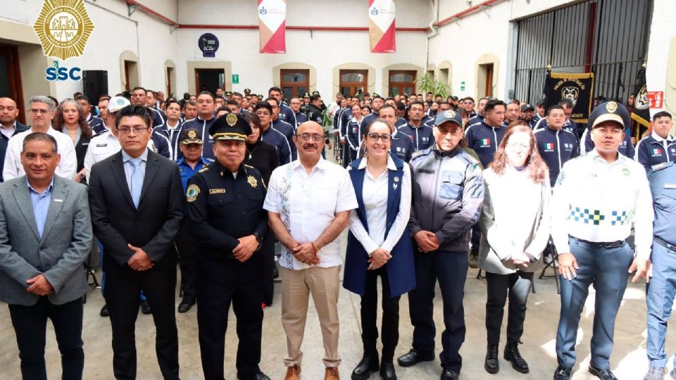 La ceremonia inaugural se realizó en las instalaciones del Museo de la Policía de la Ciudad de México