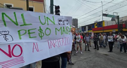 Tarifazo Monterrey: Protestan por tarifas en el transporte, alistan más amparos