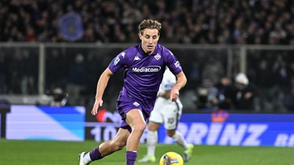 Edoardo Bove, jugador de la Fiorentina.