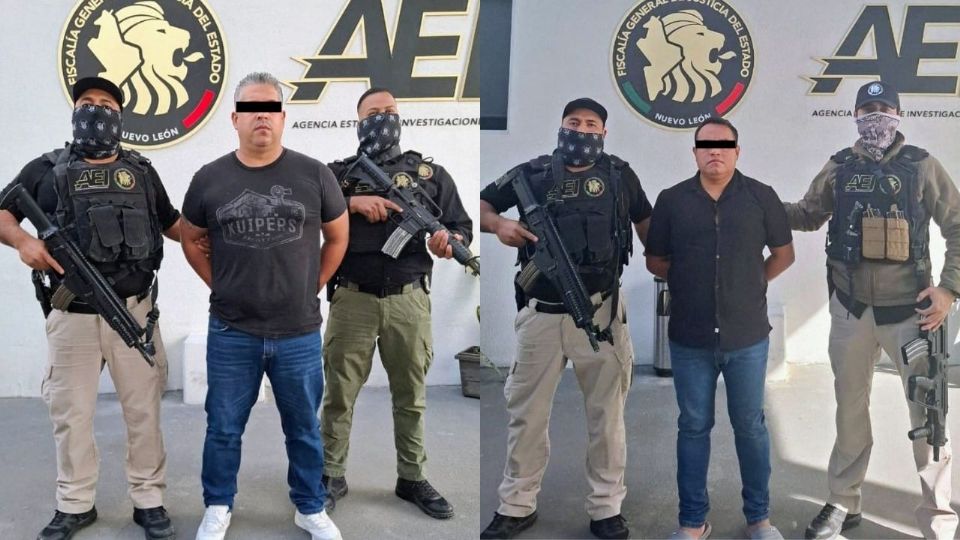 Los detenidos fueron identificados como Hermelindo “N” y José Ernesto “N”.