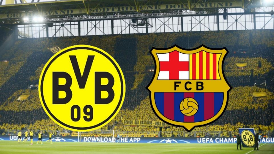 Borussia Dortmund y Barcelona se enfrentan por Champions League y te dejamos las alineaciones y los detalles del encuentro