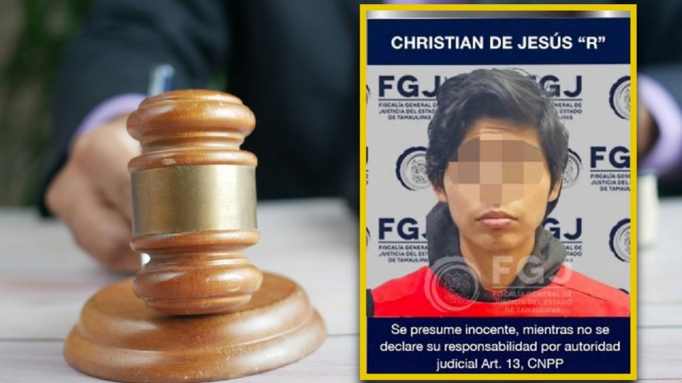 Christian 'N', agresor de Melanie Barragán.