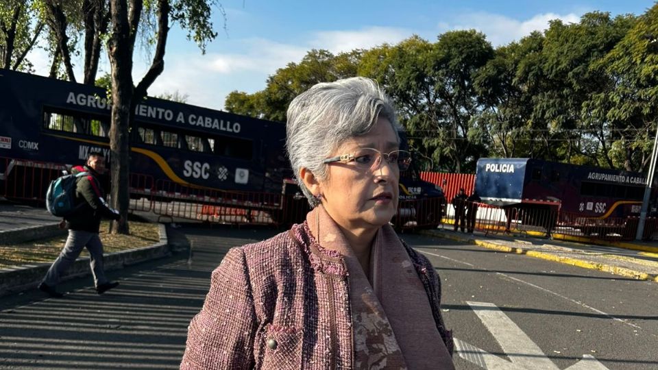 Patricia Aguayo, vocera de los trabajadores del Poder Judicial.